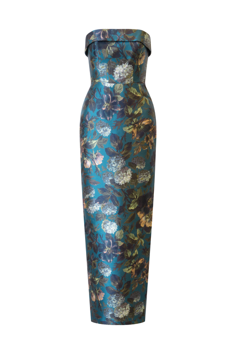 Liora Strapless Column Gown