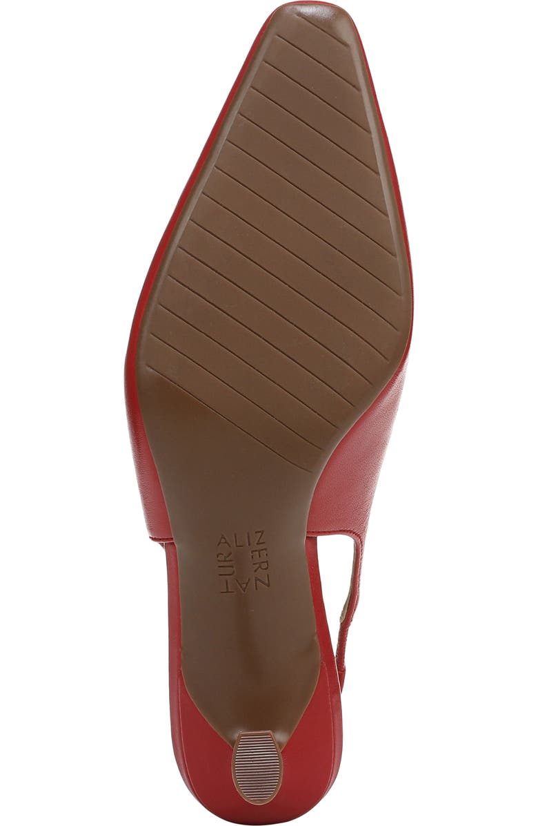Naturalizer Gemini Slingback Mary Jane Kitten Heel Pump, Alternate, color, Red