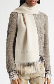Acne Studios Vinnie Alpaca & Wool Scarf