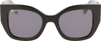 UVカット★Ferragamo Gancini 51mm レクタンギュラーサングラス 0400016232024?wid=900
