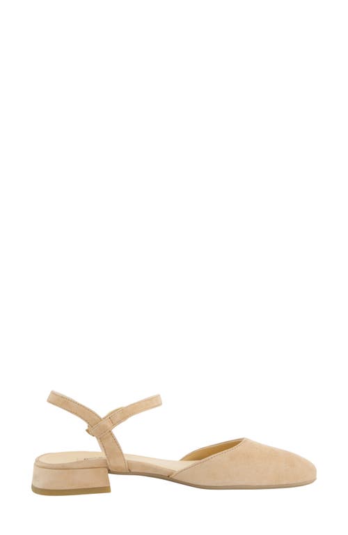 Paul Green Bianca Ankle Strap Pump In Dakar Suede