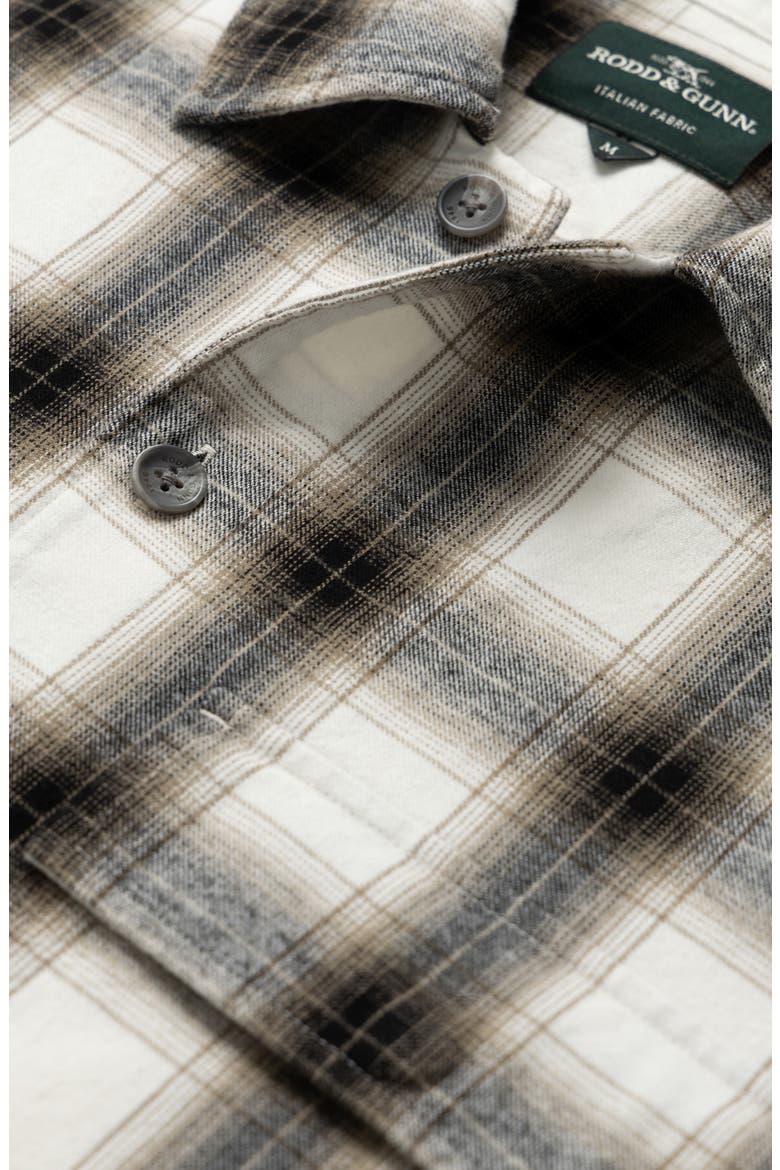 Powell Bay Plaid Cotton Shirt, Alternate, color, CINNAMON