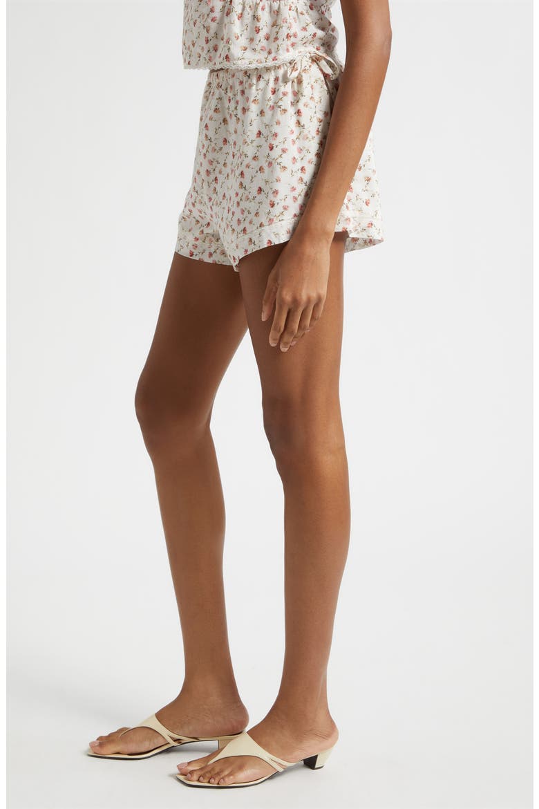 Charlotte Shorts, Alternate, color, WATERCOLOUR FLORAL