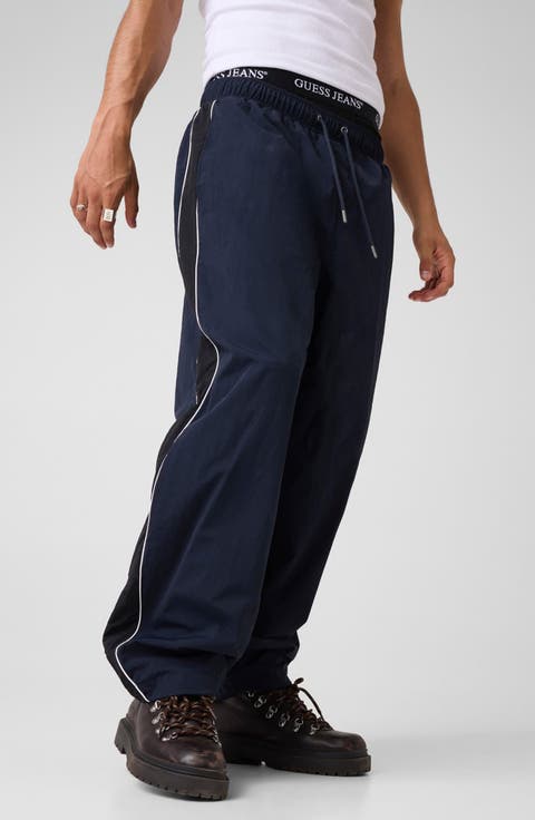 Crinkle Nylon Joggers