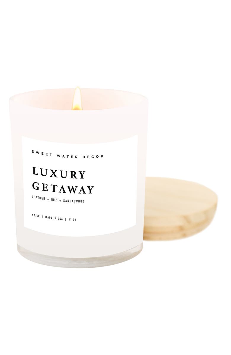 SWEET WATER DECOR 11-Ounce Jar Candle, Main, color, Luxury Getaway
