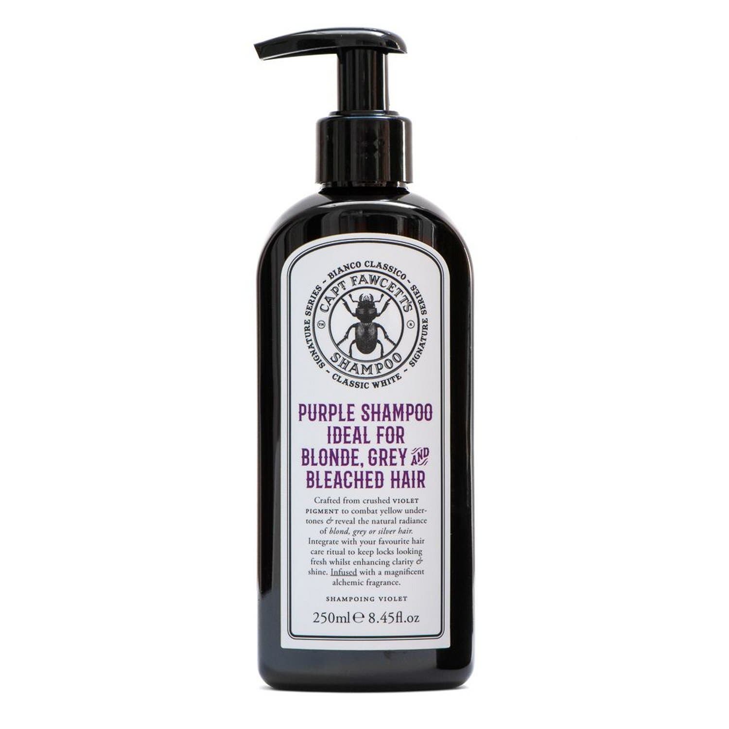 Captain Fawcett Bianco Classico Purple Shampoo 