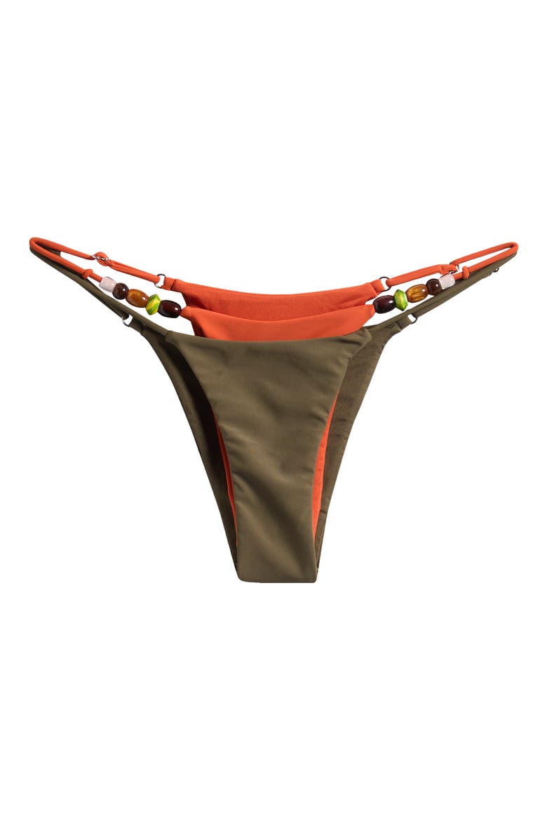 Beaded Layered Bikini Bottoms, Main, color, MULTI