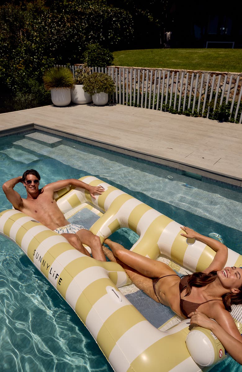 Sunnylife Luxe Twin Hammock Pool Float, Main, color,