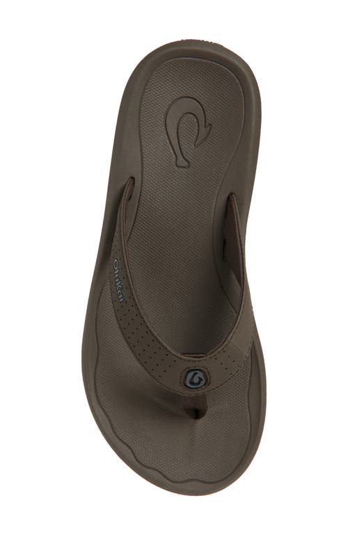 Olukai Ki Flip Flop In Brown