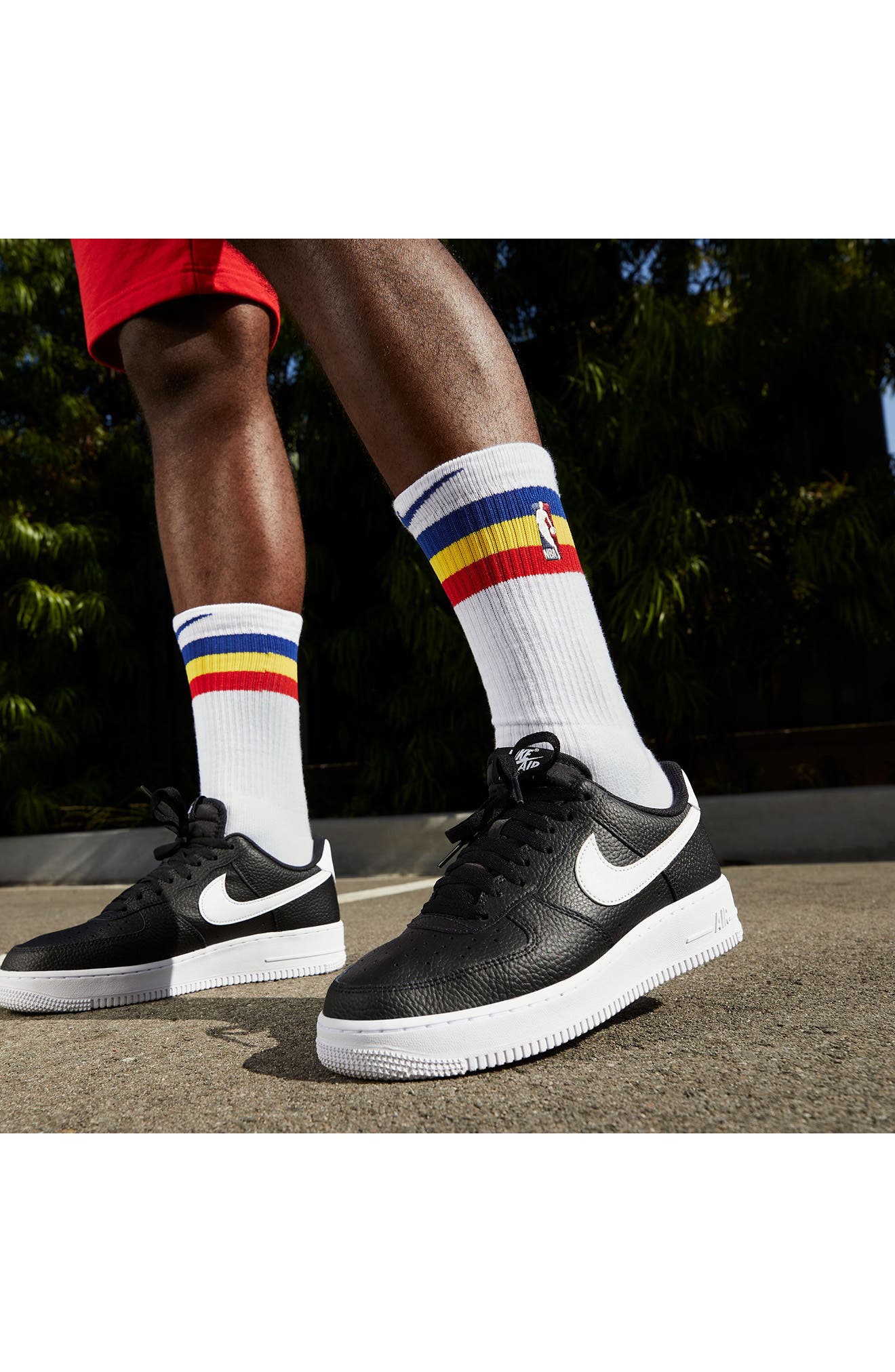 Nike Air Force 1 
07 Basketball Sneaker, Alternate, color, Black/ White