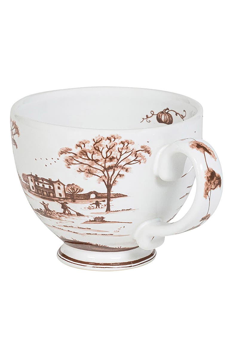Juliska Country Estate Harvest Breakfast Cup, Alternate, color, Sepia