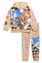Kids' Swoosh Long Sleeve Tee & Joggers Set