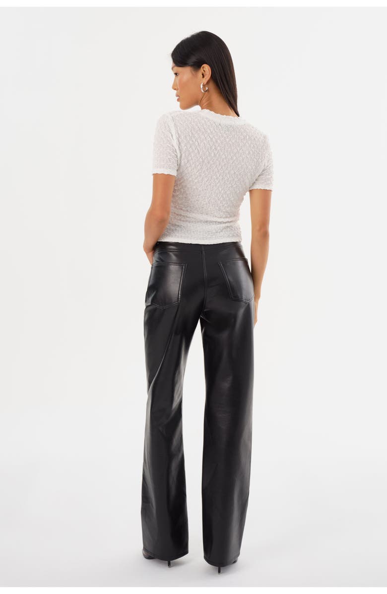 LAMARQUE Demora | Recycled Leather Pants, Alternate, color, Black