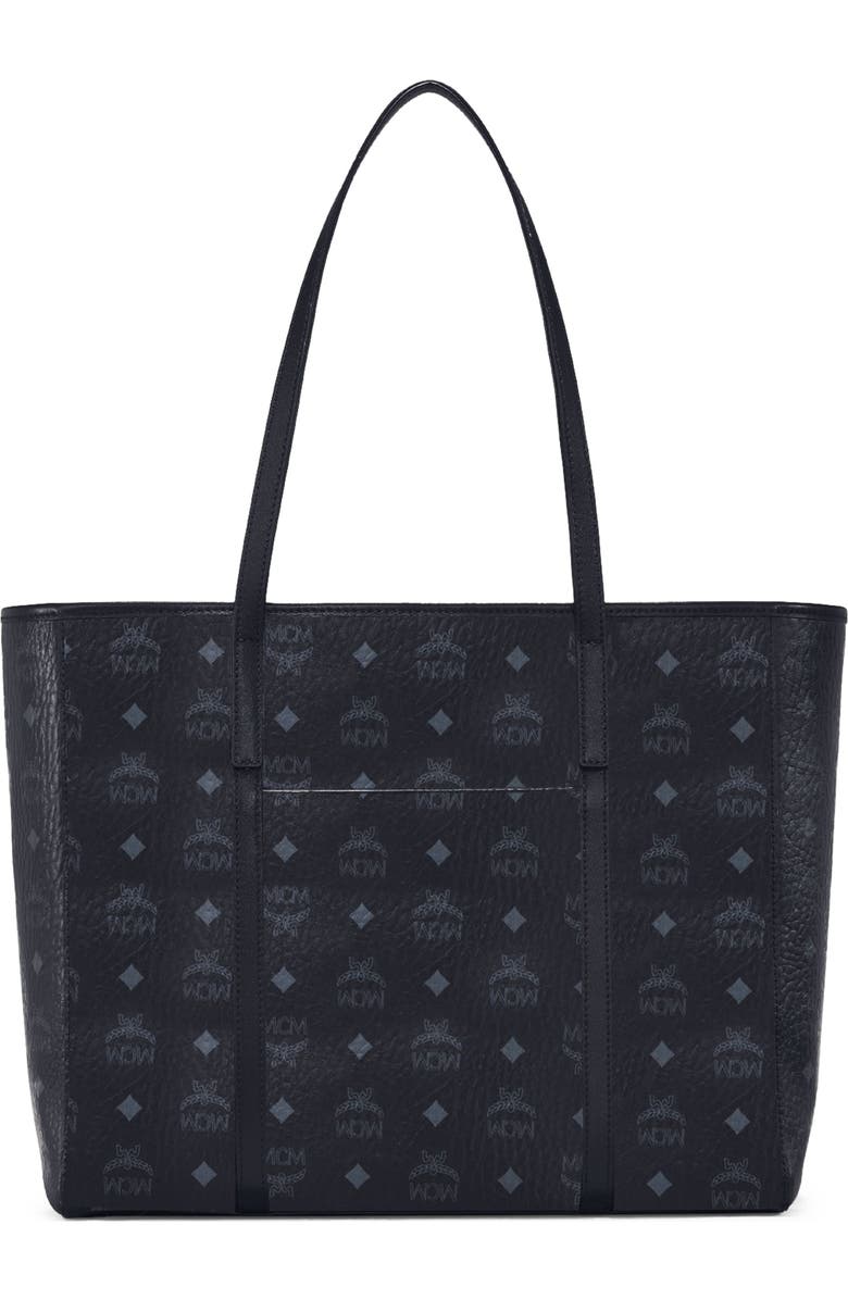 MCM Medium Toni Visetos Coated Canvas East/West Shopper, Alternate, color,