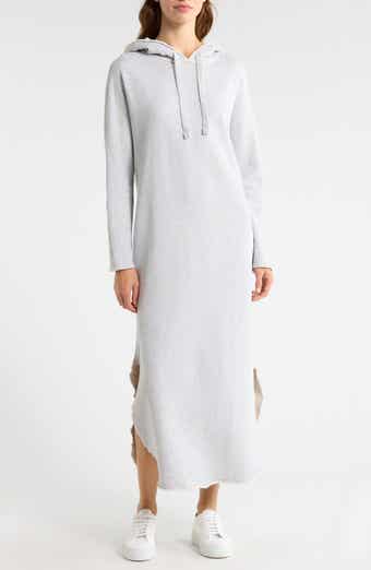 James Long Sleeve Hoodie Dress