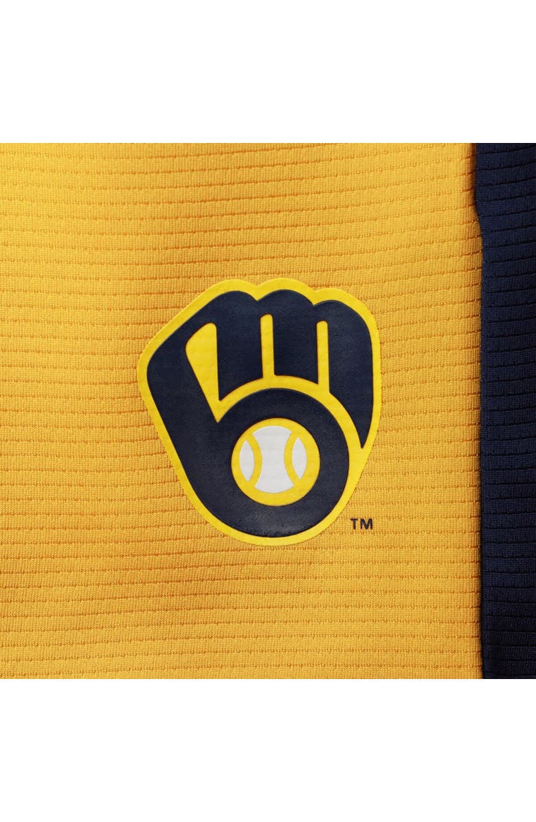 Outerstuff Youth Gold Milwaukee Brewers Oh Yeah Shorts, Alternate, color, Gold