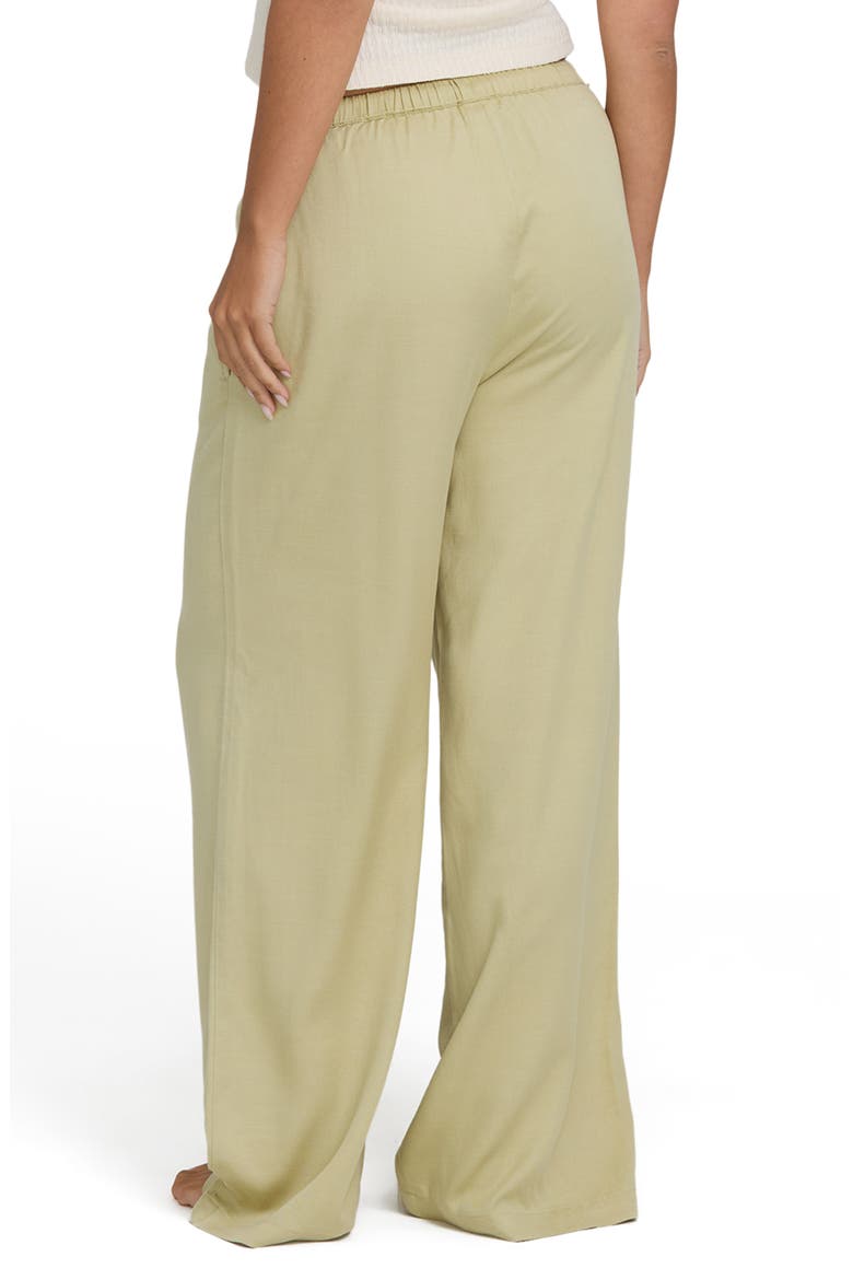 Wanderer Drawstring Wide Leg Pants, Alternate, color, CACTUS