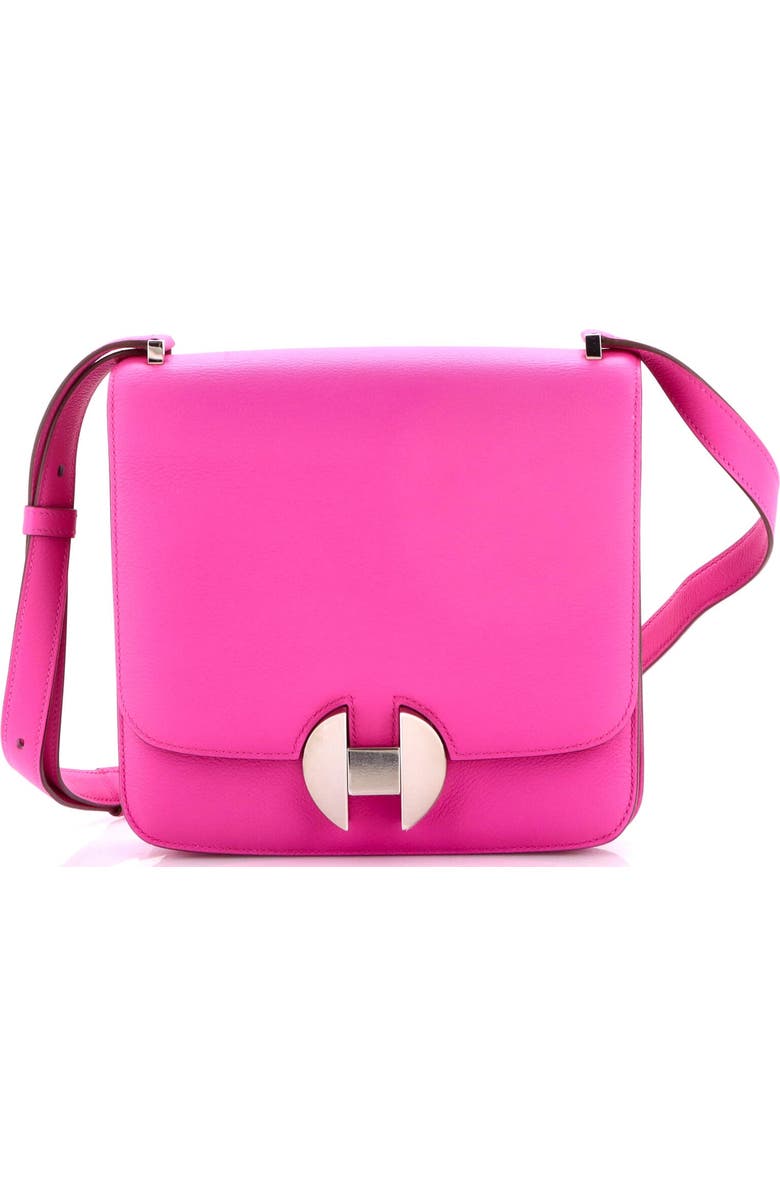 Pre-Owned Hermes 2002 Shoulder Bag Evercolor 20, Main, color, Rose Magnolia