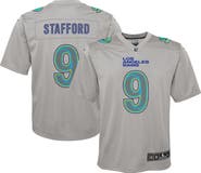 Nike Youth Nike Matthew Stafford Gray Los Angeles Rams Atmosphere Game Jersey