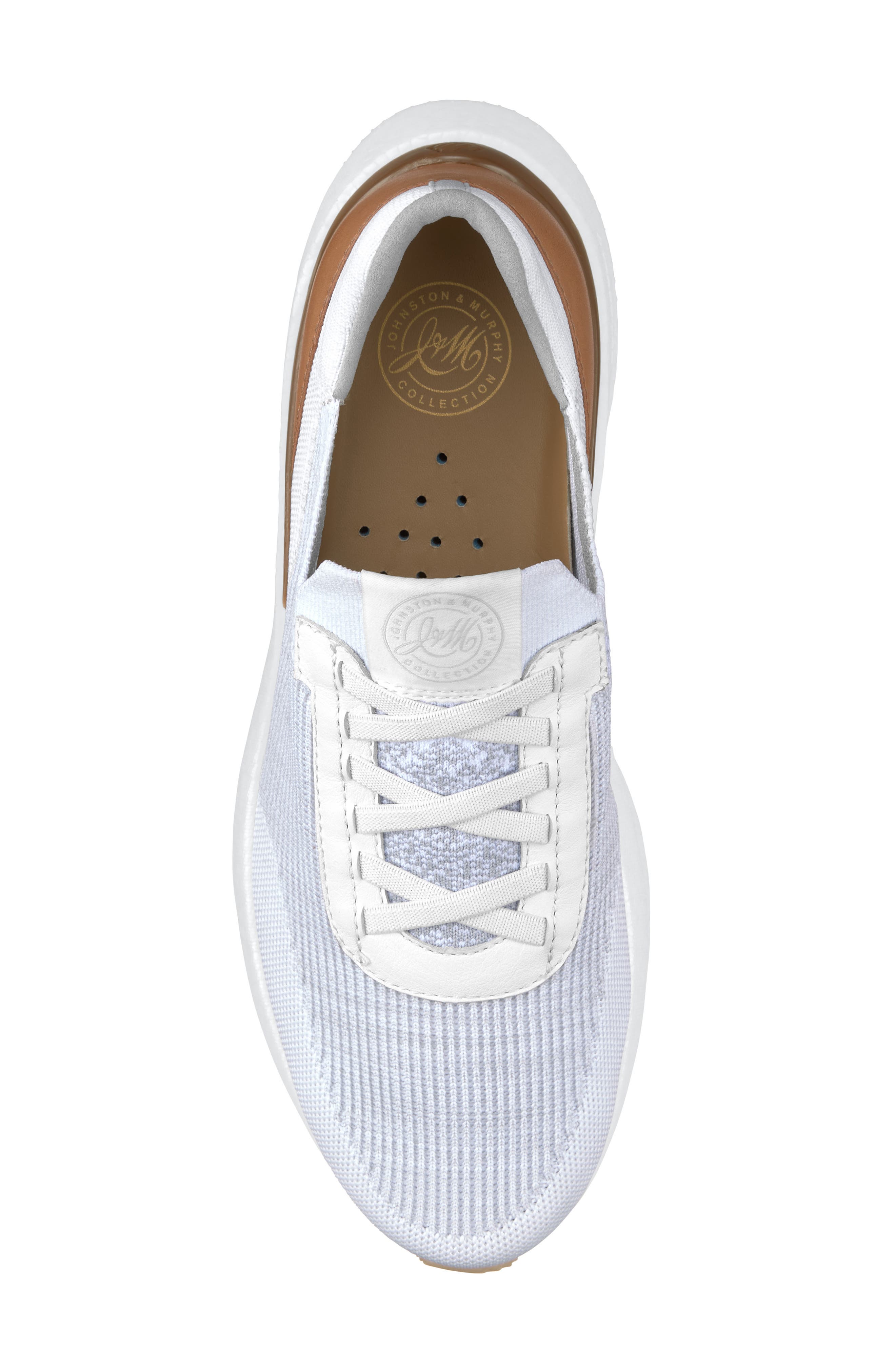 Briley Knit Sneaker, Alternate, color, WHITE KNIT