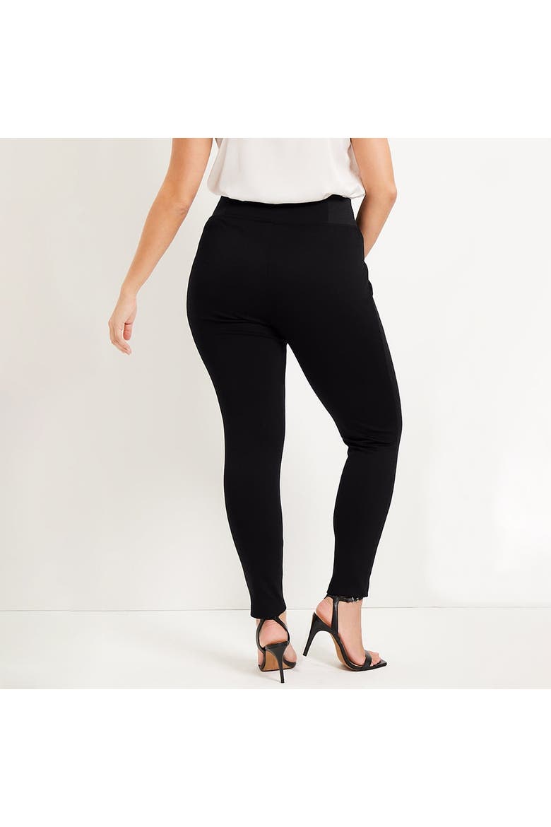 Formfit Classic Ponte Pant, Alternate, color, BLACK