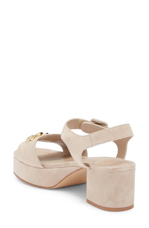 Jeffrey Campbell Timeless 2 Platform Sandal In Sand