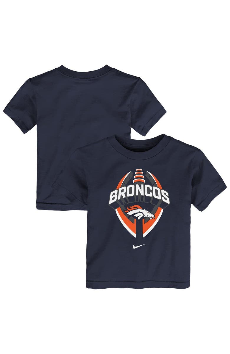 Nike Toddler Nike Navy Denver Broncos Icon Legend T-Shirt, Alternate, color, Navy