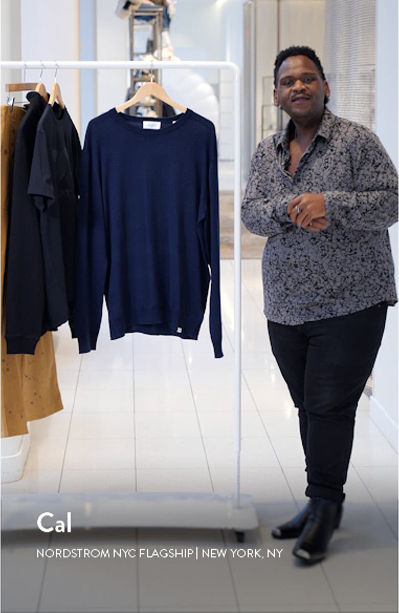 Greyson Merino Wool Crewneck Sweater, sales video thumbnail