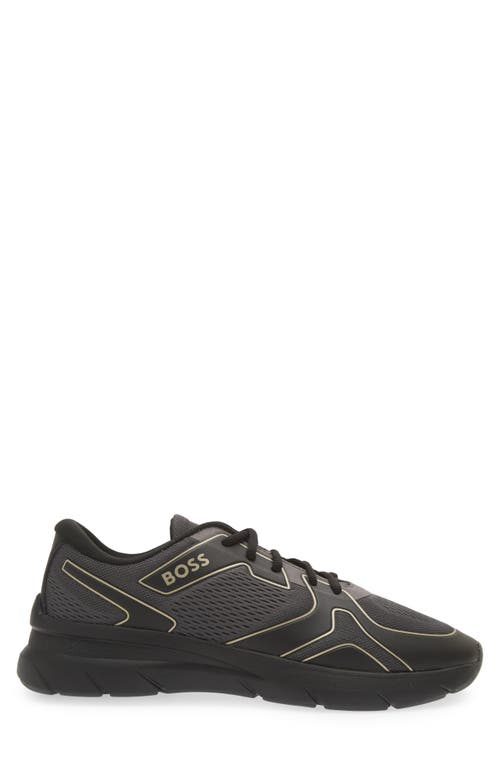 Hugo Boss Boss Owen Runn Empr Sneaker In Black