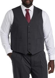Oak Hill by DXL Big & Tall Perfect Fit Vest