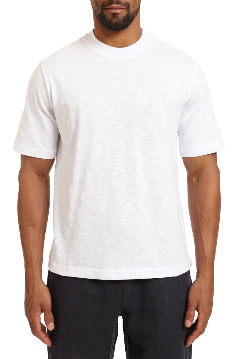 Cotton Slub T-Shirt, Main, color, WHITE
