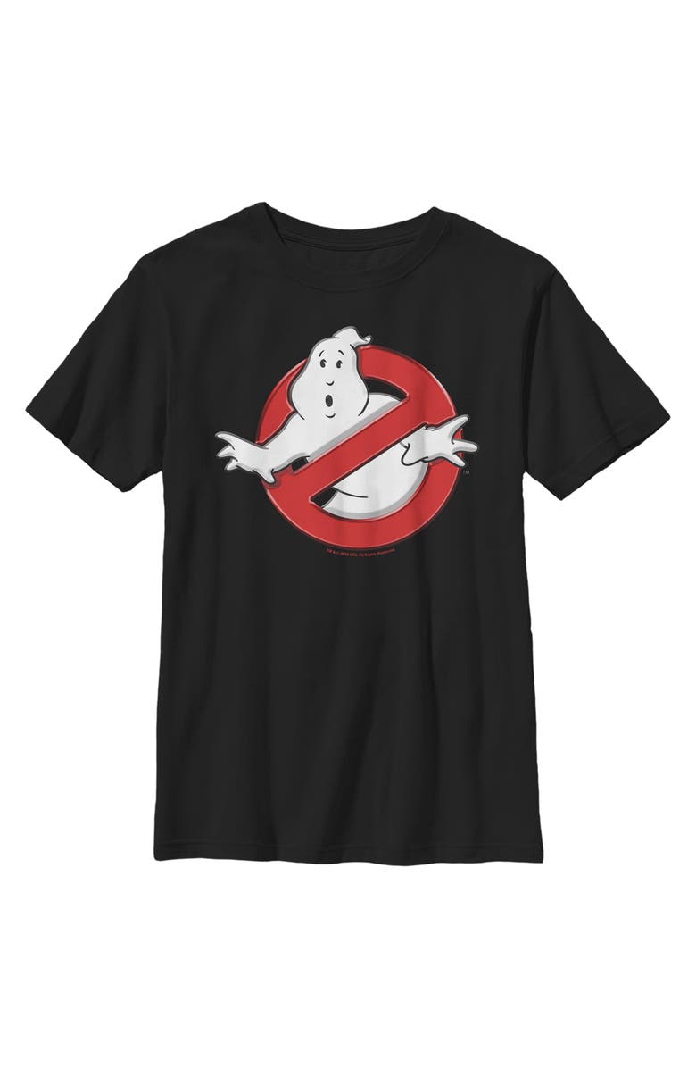 Ghostbusters Boy's Ghostbusters Classic Logo Graphic T-Shirt, Main, color, Black