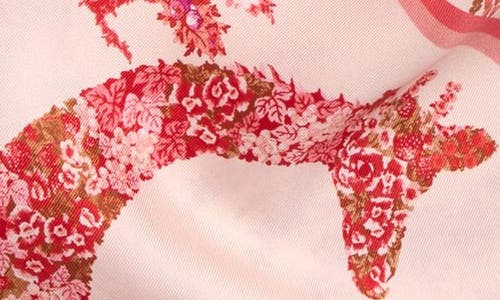Ferragamo Patchwork Silk Skinny Scarf