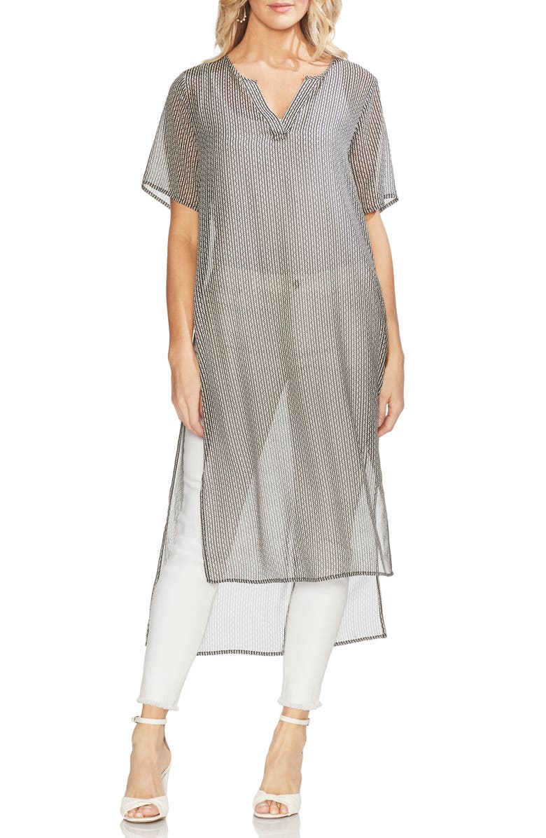 Vince Camuto Sahara Muses Long Tunic, Main, color, 