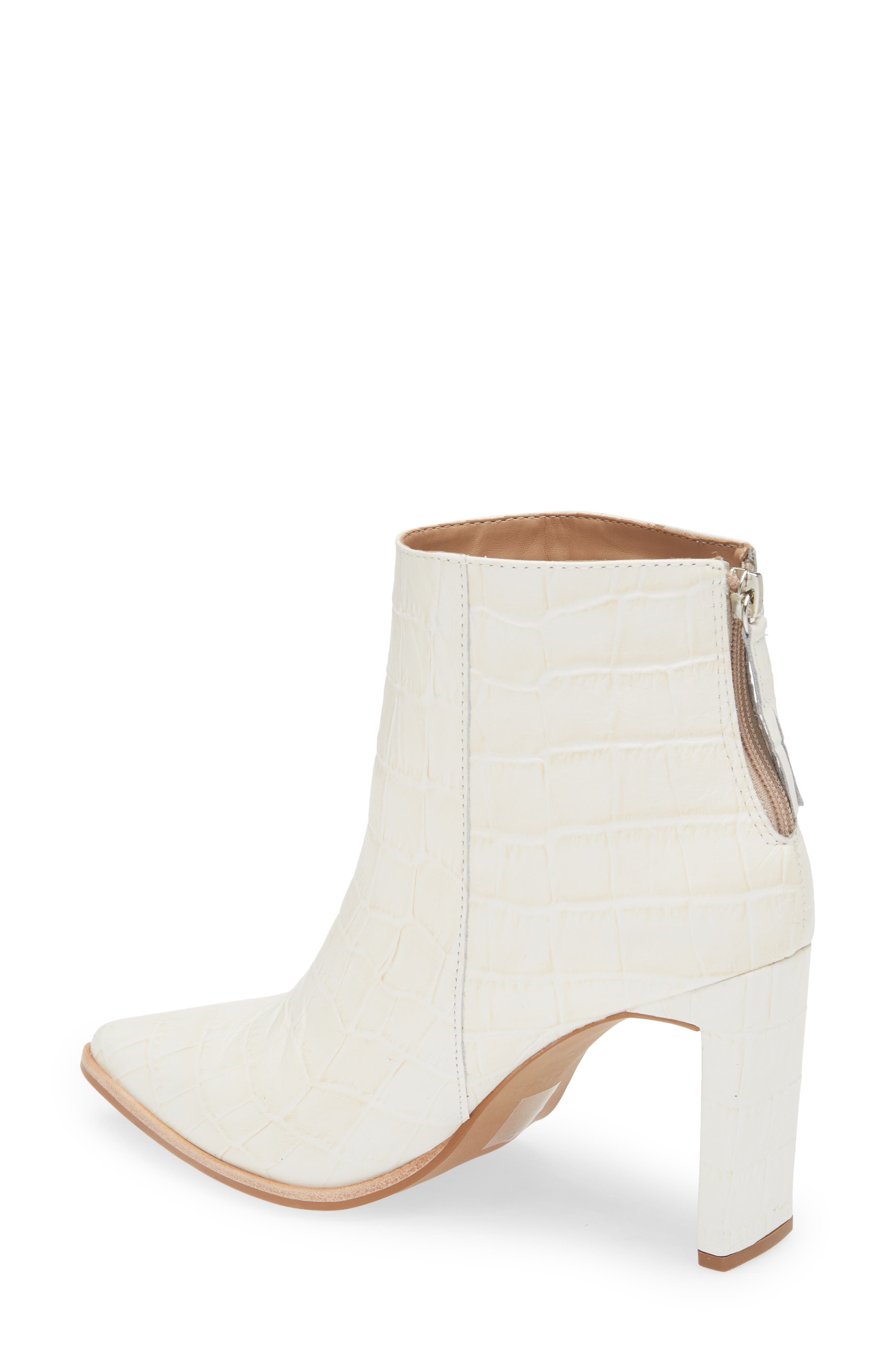 Kaanas Cologne Croc-Embossed Bootie, Alternate, color, 