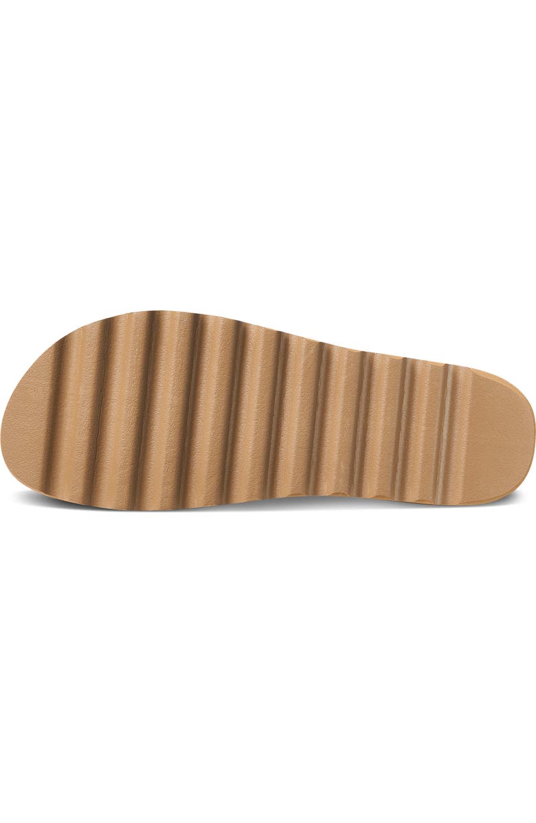 Reef Cushion Vista Hi Slide Sandal, Alternate, color, Natural Braid