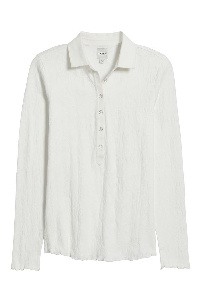 Long Sleeve Cotton Shirt, Alternate, color, PAPER WHITE