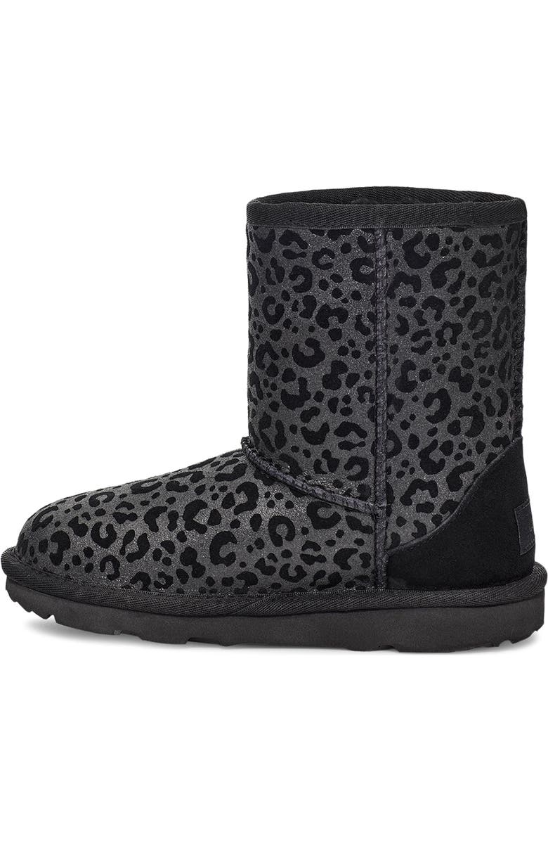 UGG<sup>®</sup> Classic II Glitter Leopard Boot, Alternate, color,