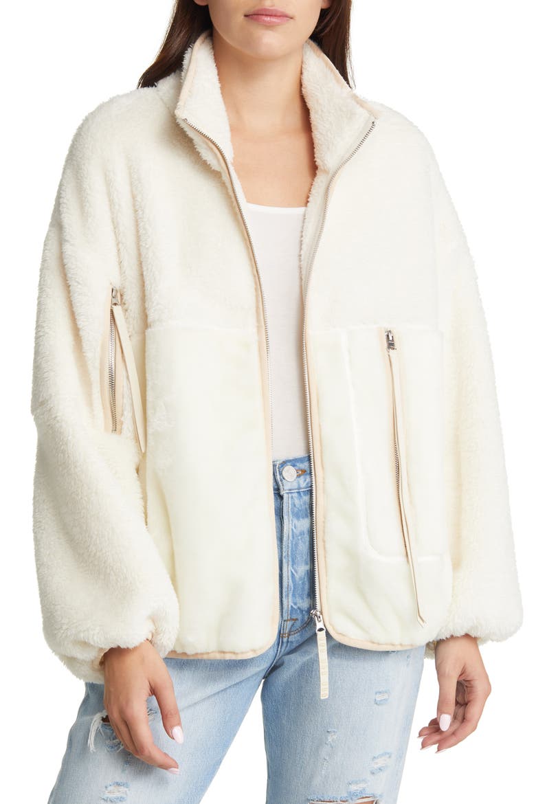 Marlene II Fleece Jacket, Main, color, CREAM