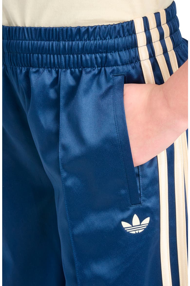 Kids' Satin SST Wide Leg Pants, Alternate, color, DARK BLUE