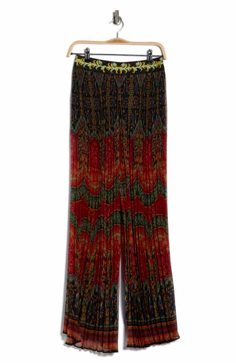 Alice + Olivia Copen Pleated Wide Leg Pants