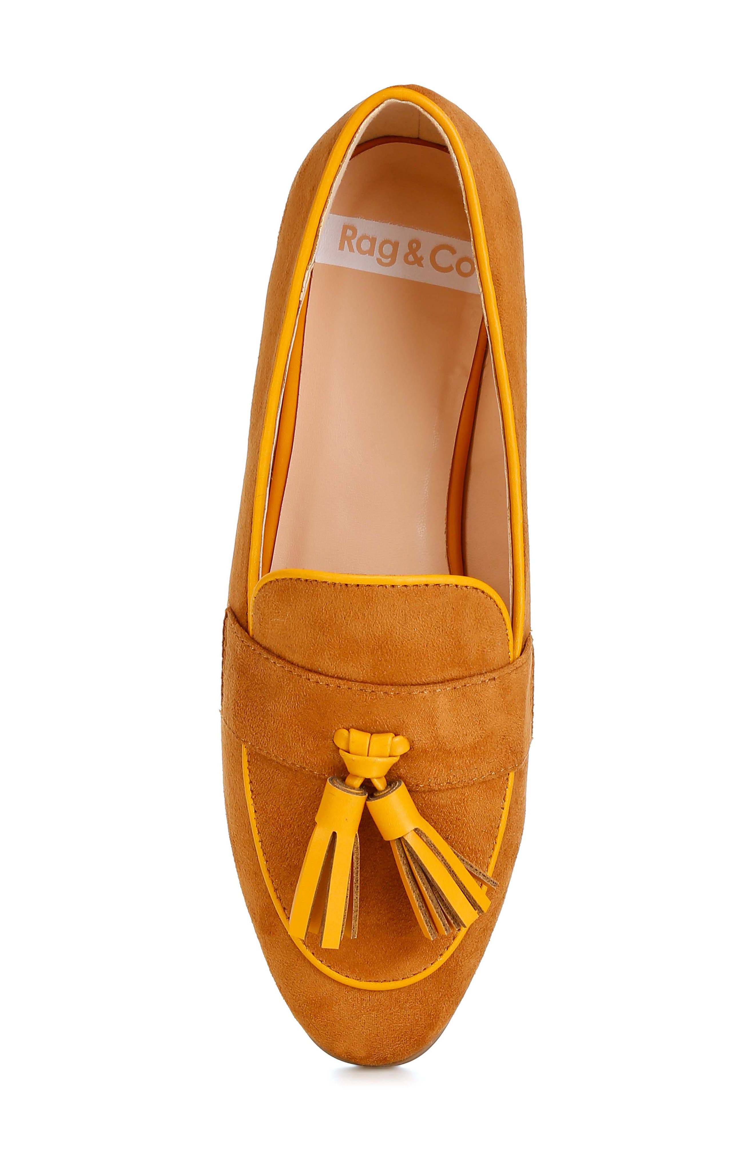 Folklore Tassel Loafer, Alternate, color, TAN