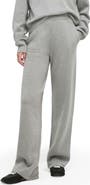 Favorite Daughter Fatigue Sisters Cotton & Cashmere Wide Leg Sweater Pants