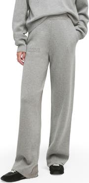 Favorite Daughter Fatigue Sisters Cotton & Cashmere Wide Leg Sweater Pants