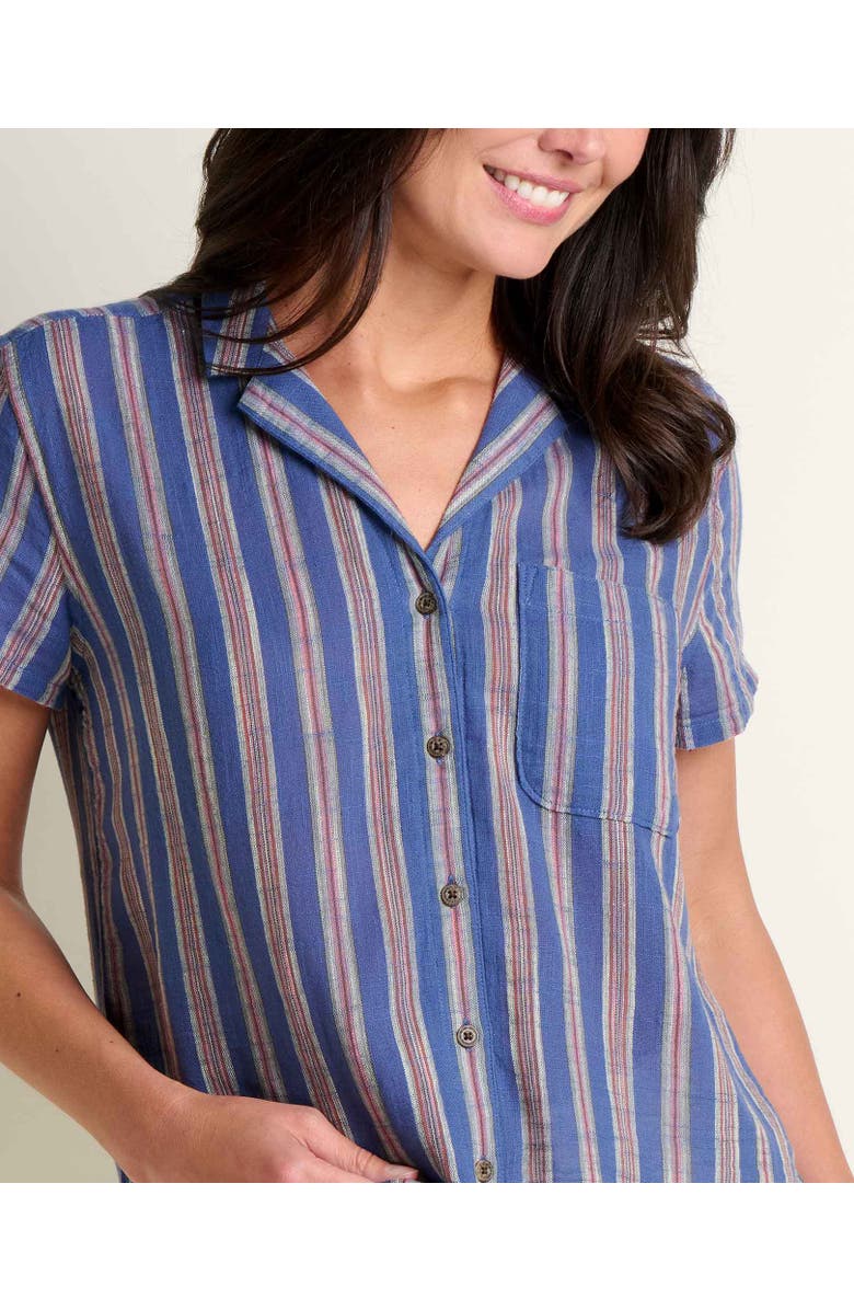 Toad & Co Camp Cove Shirt, Alternate, color, River Pattern