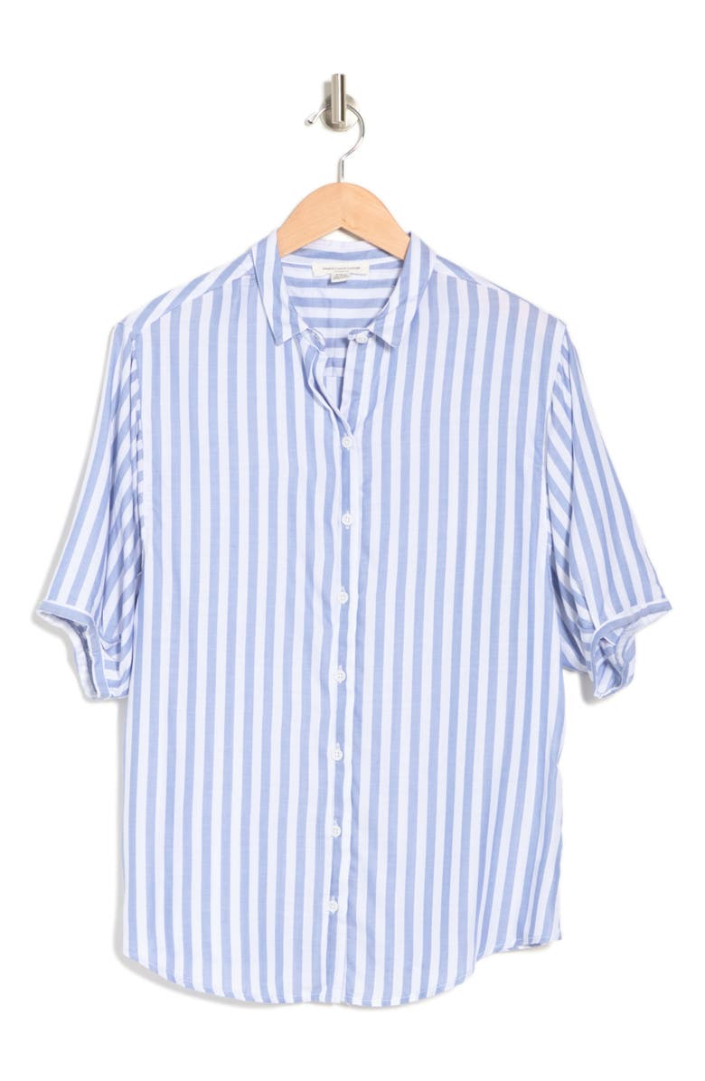 beachlunchlounge Better Late Short Sleeve Shirt, Alternate, color, 