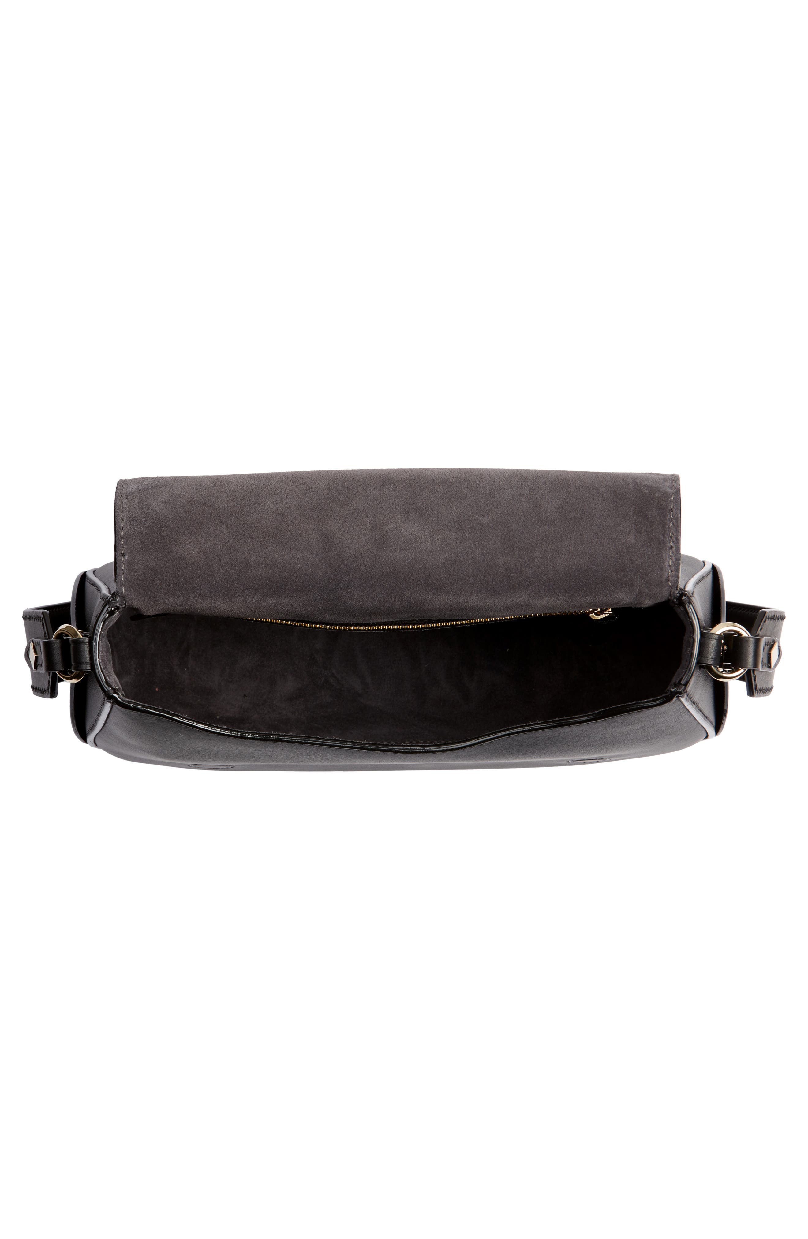 Jimmy Choo Varenne Leather Shoulder Bag, Alternate, color, 