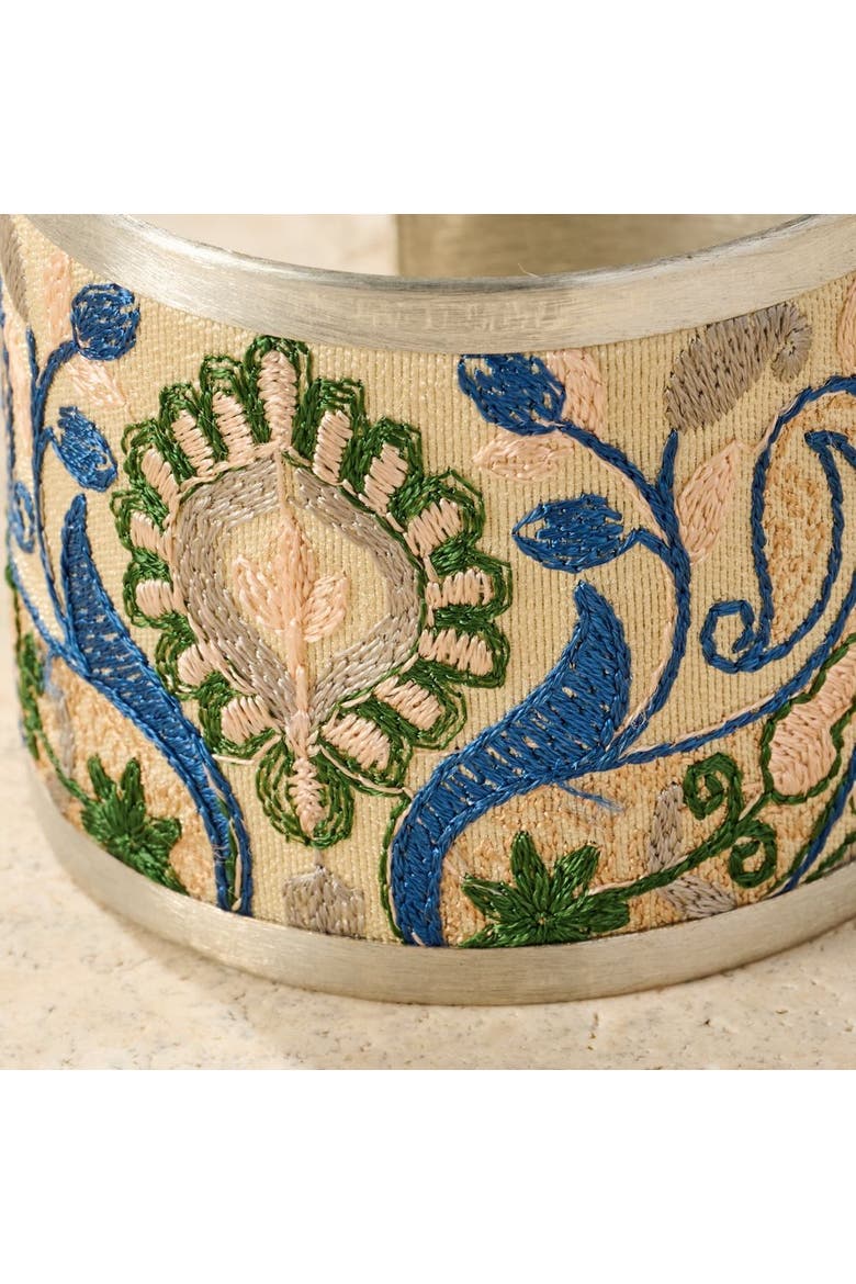 Jabardasta Silk Embroidered Cuff, Alternate, color, Multi Color