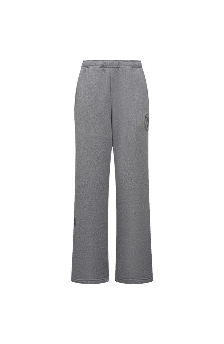 PRO STANDARD Women's Pro Standard Heather Charcoal Oklahoma Sooners Tonal Neutral Relaxed Fit Fleece Sweatpants, Alternate, color, Heather Charcoal