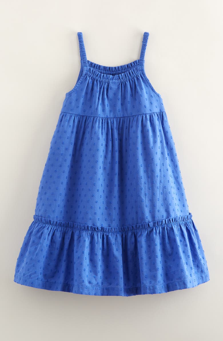 Nordstrom Kids' Tiered Dress, Alternate, color, Blue Dazzle